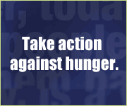 Take auction against hunger.